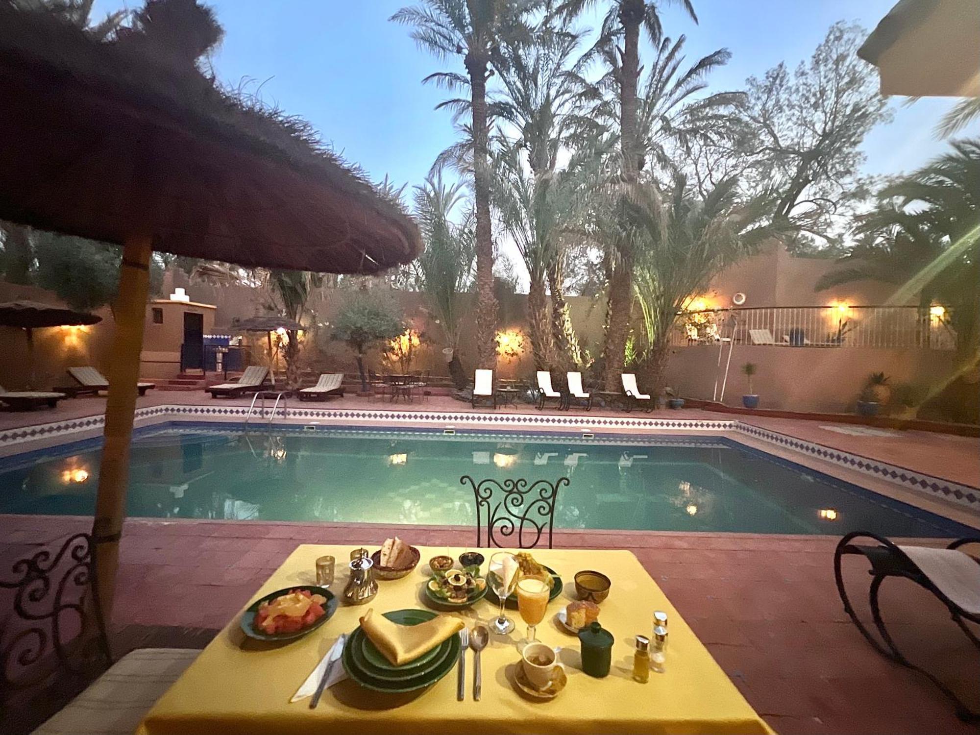 Riad Le Petit Jardin Zagora Exterior foto