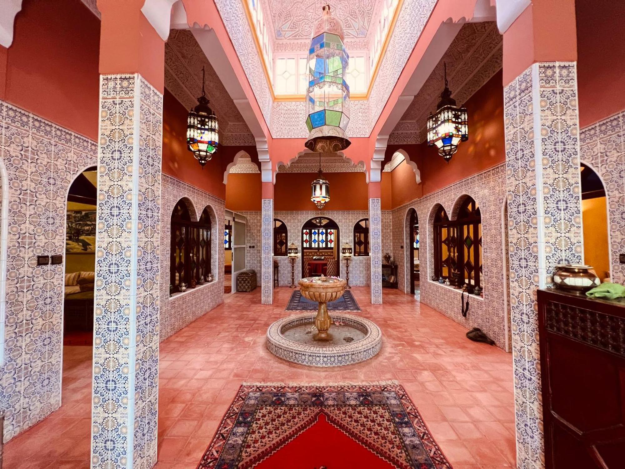 Riad Le Petit Jardin Zagora Exterior foto